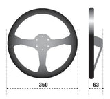 Sparco R345 Steering Wheel (350MM/63MM Dish)