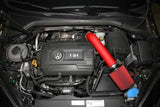 AEM '15-'16 Volkswagen Golf GTI 2.0L Cold Air Intake System Wrinkle Red