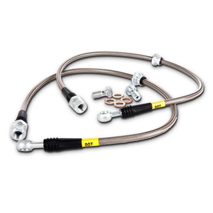 Stoptech 02-06 Acura RSX Stainless Steel Rear Brake Lines