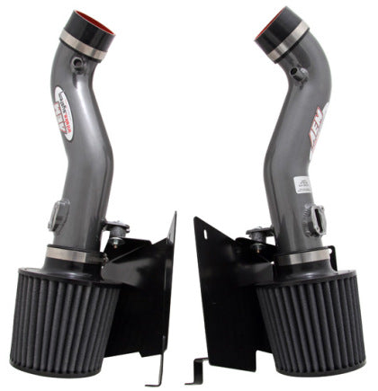 AEM '07-'08 350z Silver Dual Inlet Cold Air Intakes w/ Heat Sheilds