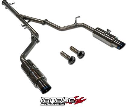 Tanabe Medallion Concept G Blue Catback Exhaust '90-'99