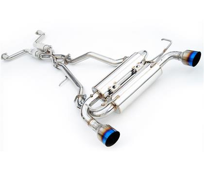 Invidia 02-08 Nissan 350z Gemini Rolled Stainless Steel Tip Cat-back Exhaust