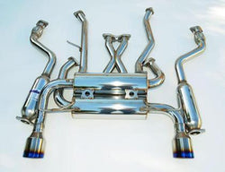 Invidia '07-'13 Infiniti G37 Coupe Gemini Rolled Titanium Tip Cat-back Exhaust