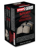 StopTech Street Axle Pack '08-'14 Subaru WRX STI Front and Rear  Slotted and Brake Pads