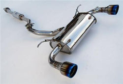 Invidia '13-'17 Subaru BRZ Q300 Rolled Titanium Tips Cat- Back Exhaust