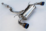 Invidia '13-'16 Scion FRS Q300 Rolled Titanium Tips Cat- Back Exhaust