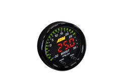 AEM X-Series Boost Pressure Gauge -30inHg 35psi Gauge