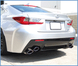 Invidia '15-'16 Lexus RCF Q300H Titanium Tips Cat-Back Exhaust
