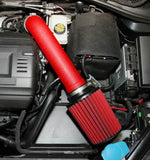 AEM '15-'16 Volkswagen Golf GTI 2.0L Cold Air Intake System Wrinkle Red