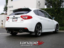 Tanabe Medallion Touring Quad Tips Catback Exhaust '08-'12 Impreza WRX STi