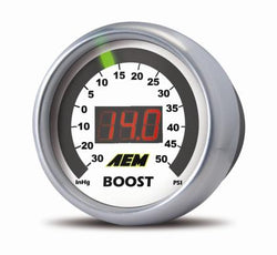 AEM 52mm Boost Digital Gauge (-30-35psi)