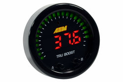 AEM X-Series Tru-Boost Controller Gauge w/Solenoid 80PSI Internal MAP Sensor